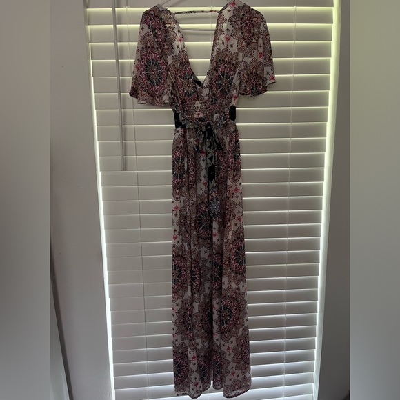 Patterned maxi dress - Picture 3 of 6
